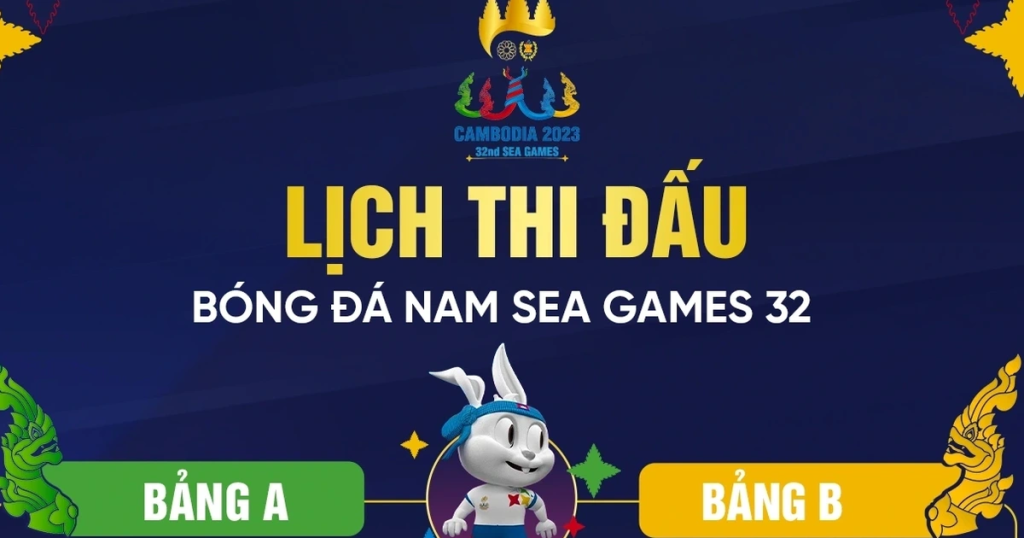 Lịch thi đấu Seagame 32 tổ chức tại Campuchia