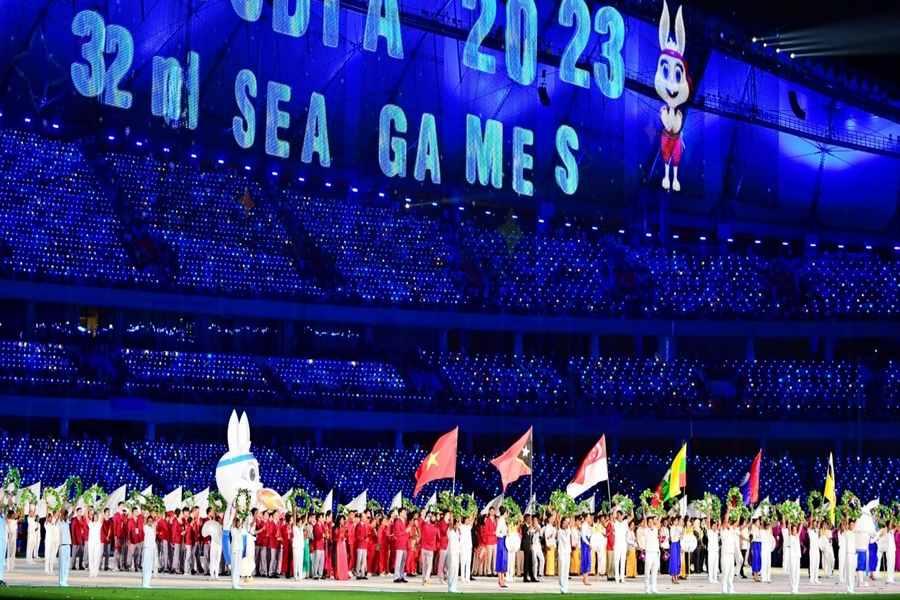 Giới tính, số lượng các VĐV tham gia SEA Games 32