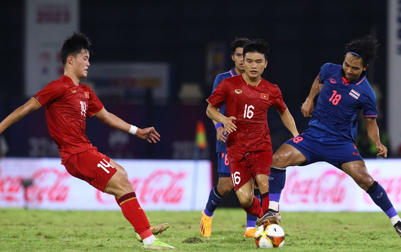 U22 Việt Nam vs U22 Thái Lan Seagame 32 hòa 1-1